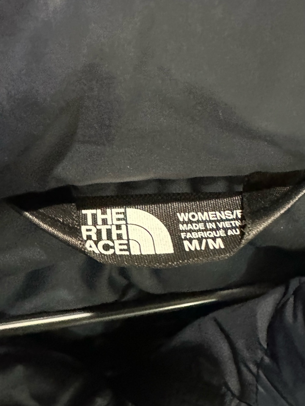 The North Face Women's Navy Quilted 550 Insulated Vest - Picture 3 of 4